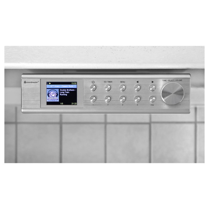 soundmaster IR1500SI Radio de Instalación Plata