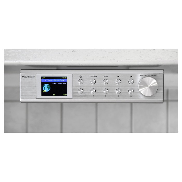 soundmaster IR1500SI Radio de Instalación Plata