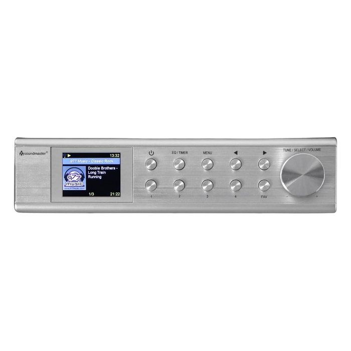 soundmaster IR1500SI Radio de Instalación Plata