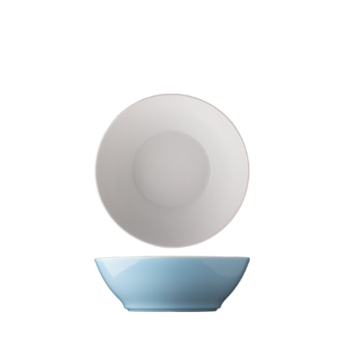 Langenthal Taza Consome Onda 25 cl (250 ml), Porcelana, Vajilla, 5.2 cm de Alto (Set de 6)