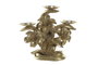 DKD Home Decor Portavela Glam Dorado 12 x 23 x 26 cm