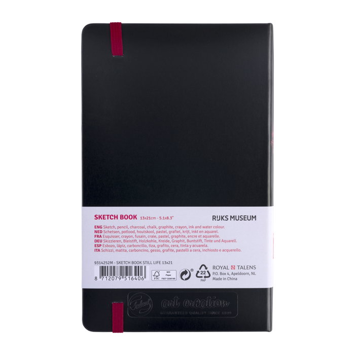 Talens Art Creation Cuaderno Bocetos Naturaleza Muerta 13 x 21 cm, 140 g, 80 hojas