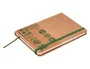 Liderpapel Libreta Ecouse A5 Reciclada 96 Hojas 70gr Rayado Horizontal con Gomilla y Marca Páginas