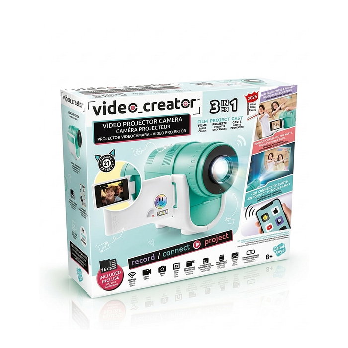 Canal Toys Creator Cámara Proyector Verde y Blanco
