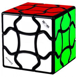 Qiyi Cubo Rubik Fluffy 3x3 Bordes, Modificación de Formas Curvas para Resolución Agradable