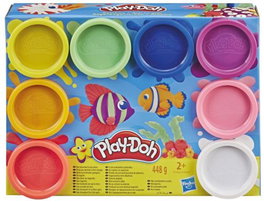 HASBRO Pack 8 botes Play-Doh surtidos
