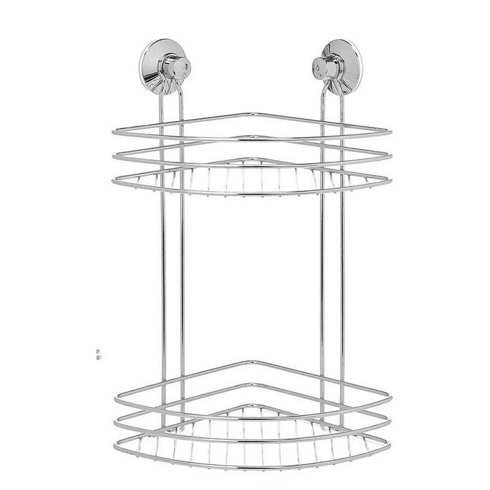 Soporte de Ducha Berilo Metal Acero ABS 26 x 39 x 19 cm (6 Unidades)