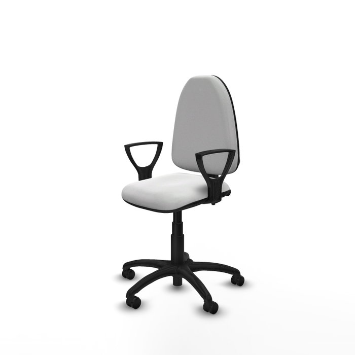 PIQUERAS Y CRESPO Silla de oficina Aýna Blanca con Brazos Fijos PIQUERAS Y CRESPO Silla de oficina Aýna Blanca con Brazos Fijos