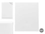Pincello Lienzo Blanco 50x70 cm para Pintura con Bastidor de Madera (Set de 18)