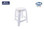 Dem Taburete Blanco 33.5x37.5x45.5cm