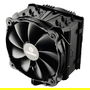 Enermax ETS-T50A-FSS Ventilador para CPU, Enfriador con Ventilador de 140 mm, 500-1000 RPM, Flujo de Aire 55.45 m3/h, 5 Tubos de Calor, PWM, TDP 230W