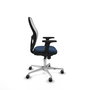 PIQUERAS Y CRESPO Silla de oficina Jorquera Azul marino y Blanco