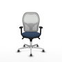 PIQUERAS Y CRESPO Silla de oficina Jorquera Azul marino y Blanco