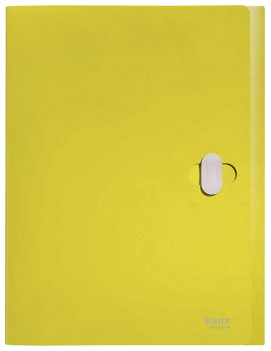 Leitz Carpeta de proyectos Recycle DIN A4 lomo 38 mm amarillo