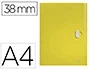 Leitz Carpeta de proyectos Recycle DIN A4 Polipropileno Lomo 38 mm Amarillo