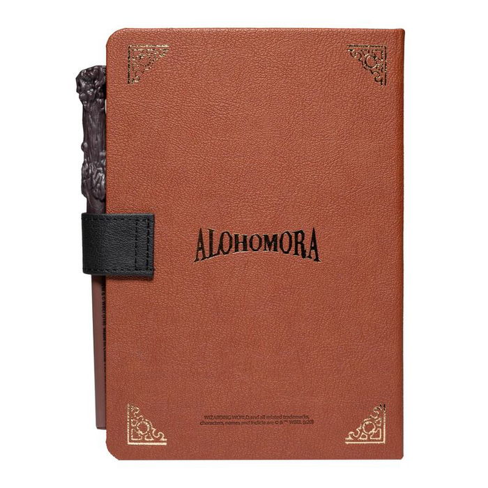 ERIK Cuaderno A5 premium + bolígrafo varita Hogwarts Harry Potter
