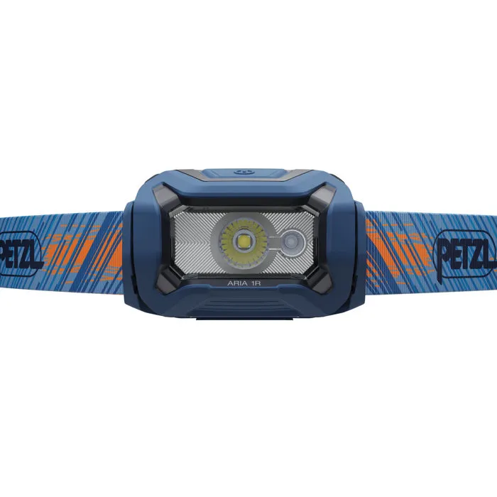 Petzl Linterna frontal ARIA 1R RGB 475 lúmenes 100 m alcance 110 h autonomía Batería ACCU CORE incluida