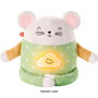 Fisher-Price Hhh48 Ratón de Meditación para Niños +2 años, Peluche que Enseña a Relajarse y Respirar con 3 Modos - Idioma Ruso