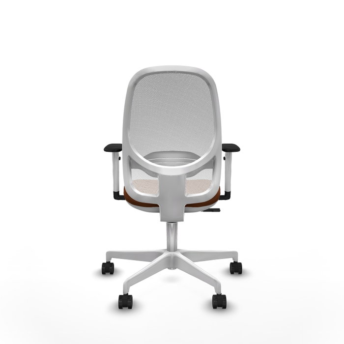 PIQUERAS Y CRESPO Silla de oficina Cilanco con mecanismo Sincro, Marrón y Blanco PIQUERAS Y CRESPO Silla de oficina Cilanco con mecanismo Sincro, Marrón y Blanco