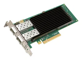 Intel E830-XXVDA2 Tarjeta de Red NIC PCIe 5.0 Dual Puerto SFP28 para Servidor - 25GbE/10GbE, 25000 Mbit/s, Interna, Compatible con Ethernet