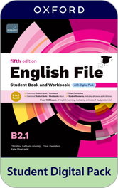 OXFORD UNIVERSITY PRESS, English File B2.1 5A Ed. Student + Workbook Without Key