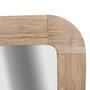 DKD Home Decor Espejo de Teca Reciclada 200x7x100 Natural
