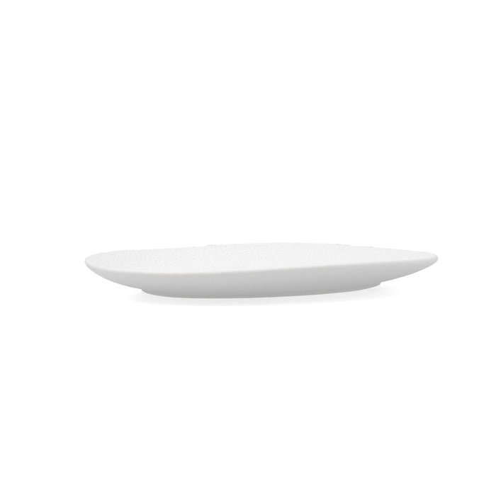 Bidasoa Plato Irregular Porcelana Fosil Blanco (9 Unidades) 22,8x20,1 cm