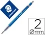 Staedtler Mars Technico Portaminas 2 mm con Clips y Afilaminas, Profesional, Incluye Mina HB