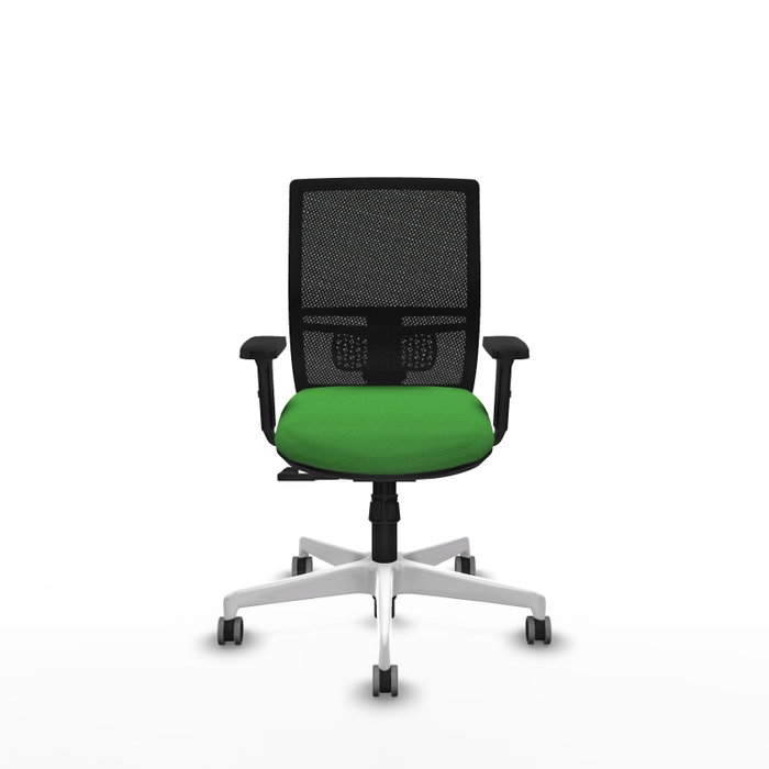 PIQUERAS Y CRESPO Silla de oficina Yunquera con mecanismo Sincro, Verde y Negro PIQUERAS Y CRESPO Silla de oficina Yunquera con mecanismo Sincro, Verde y Negro