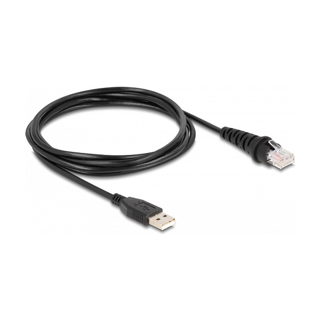 DeLOCK Escáner de códigos de barras 1D/2D USB Negro