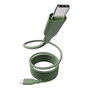 PanzerGlass empower Magnetic 240W USB-C a USB-C 1.5m Verde
