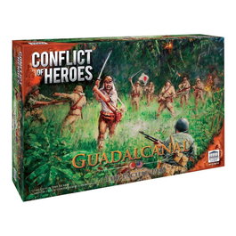 Academy Games Conflict Of Heroes: Guadalcanal Pacific 1942 - Wargame Táctico de Mesa de la Segunda Guerra Mundial en el Pacífico, en Inglés, para 2-4 Jugadores, Edad 13+