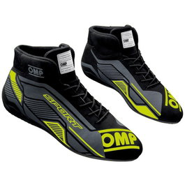 Omp OMPIC0-0829-A01-178-45 Zapatillas Deportivas Fia 8856-2018 Negro Amarillo Fluo Talla 45