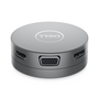 Dell DA310 USB-C Mobile Adapter 7 en 1 Plata