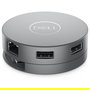 Dell DA310 Adaptador Docking Station 7 en 1 USB-C con HDMI, DisplayPort, VGA, Ethernet y 2x USB 3.1 Gris