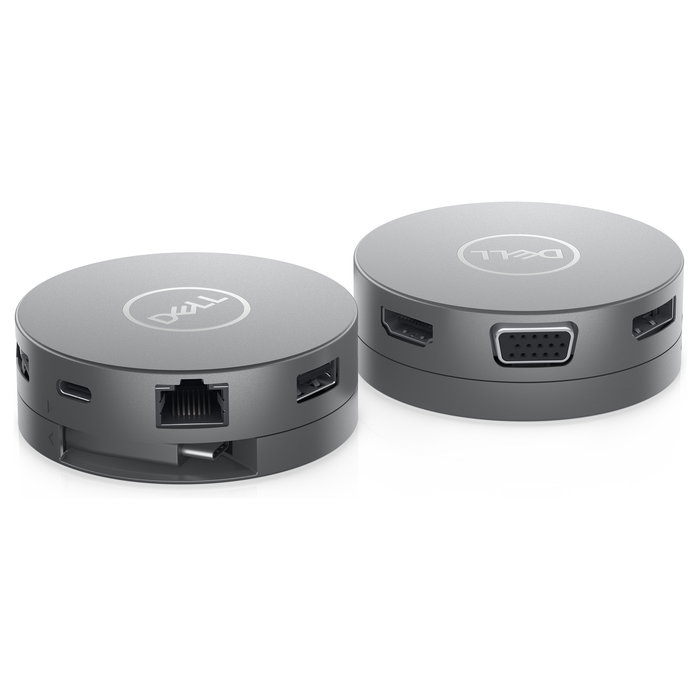 Dell DA310 Adaptador Docking Station 7 en 1 USB-C con HDMI, DisplayPort, VGA, Ethernet y 2x USB 3.1 Gris Dell DA310 Adaptador Docking Station 7 en 1 USB-C con HDMI, DisplayPort, VGA, Ethernet y 2x USB 3.1 Gris