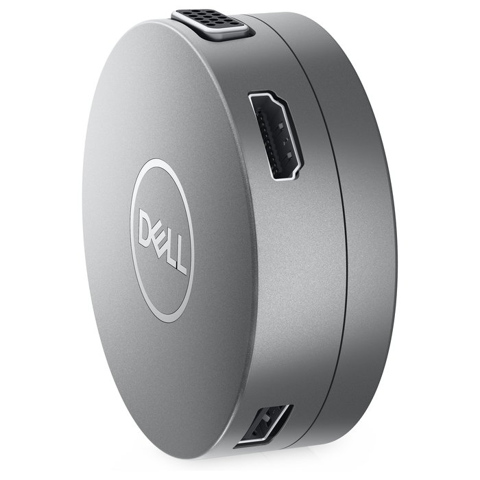 Dell DA310 Adaptador Docking Station 7 en 1 USB-C con HDMI, DisplayPort, VGA, Ethernet y 2x USB 3.1 Gris Dell DA310 Adaptador Docking Station 7 en 1 USB-C con HDMI, DisplayPort, VGA, Ethernet y 2x USB 3.1 Gris