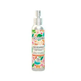 Acorelle Aceite Karanja Antioxidante 100 ml, aceite corporal vegetal virgen protector natural, ideal para pieles bronceadas, oscuras o negras