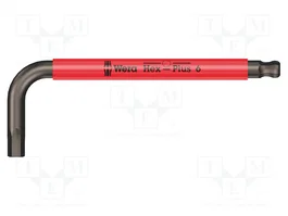WERA Llave allen Hex-Plus esférica 6mm