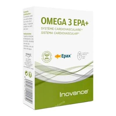 INOVANCE Omega 3 EPA 30 Perlas - Complemento Alimenticio para Corazón y Equilibrio Mental INOVANCE Omega 3 EPA 30 Perlas - Complemento Alimenticio para Corazón y Equilibrio Mental