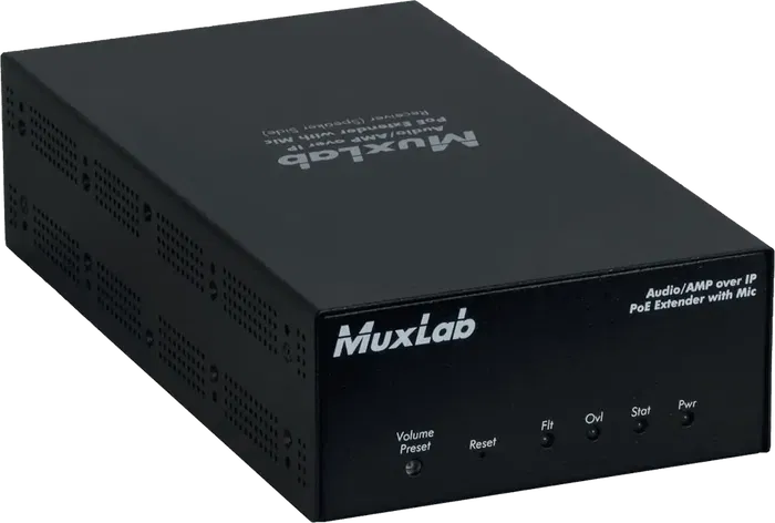 MUXLAB Receptor de Audio Sobre IP 50W por Canal