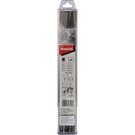 Makita Juego de Brocas y Cinceles SDS-PLUS 6 Piezas