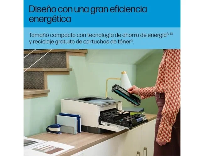 HP Color LaserJet Pro 3202dw con impresión dúplex automática