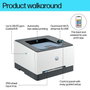 HP Color LaserJet Pro 3202dw Impresora Color Láser Wi-Fi, Impresión a Doble Cara, 25 ppm