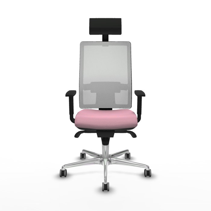 PIQUERAS Y CRESPO Silla de oficina Horna Rosa y Blanco PIQUERAS Y CRESPO Silla de oficina Horna Rosa y Blanco