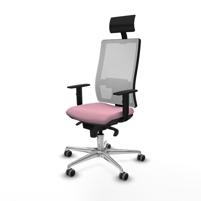 PIQUERAS Y CRESPO Silla de oficina Horna Rosa y Blanco PIQUERAS Y CRESPO Silla de oficina Horna Rosa y Blanco