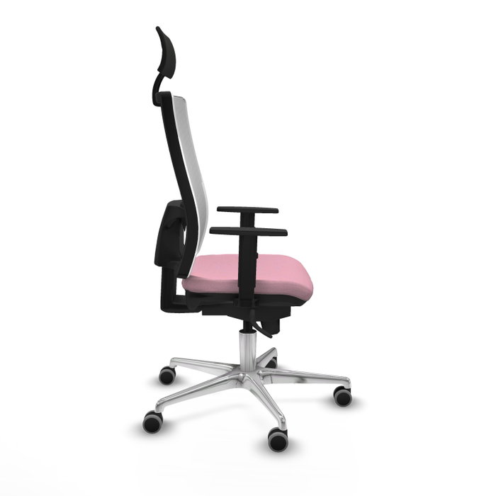 PIQUERAS Y CRESPO Silla de oficina Horna Rosa y Blanco PIQUERAS Y CRESPO Silla de oficina Horna Rosa y Blanco