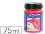 La Pajarita Pintura Acrílica Rojo Amapola Fluorescente F-03 75ml
