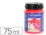 La Pajarita Pintura Acrílica Rojo Amapola Fluorescente F-03 75ml