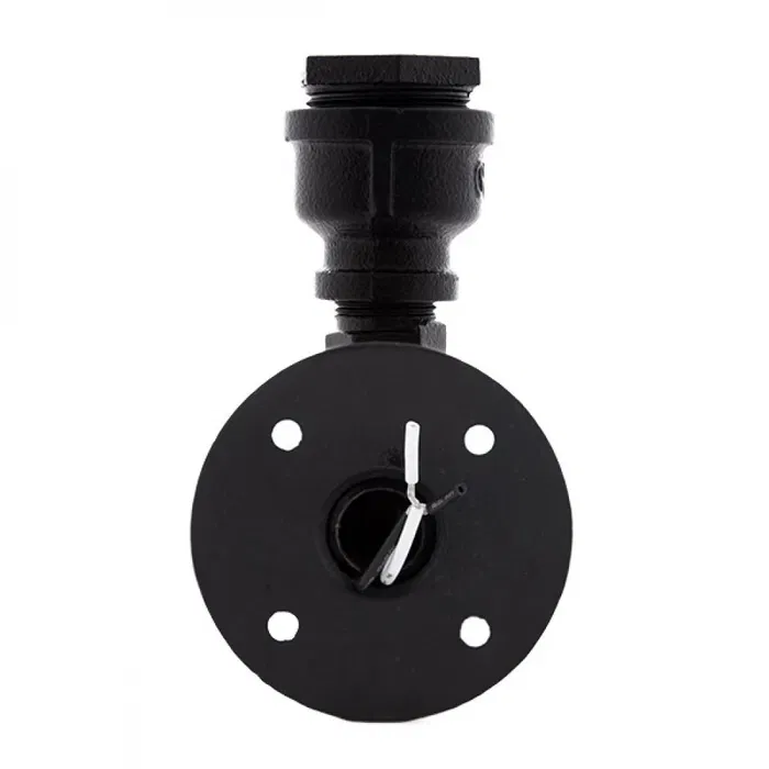 Aplique de Pared estilo industrial E27 Negro [HO-E27WALLLIGHT-J-B]